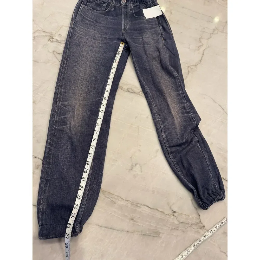 Rag & Bone Miramar Jogger Pants Sz XXS Women’s Blue Jeans Denim Print - Picture 15 of 16